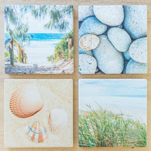 Load image into Gallery viewer, Coastal Ceramic Coasters
