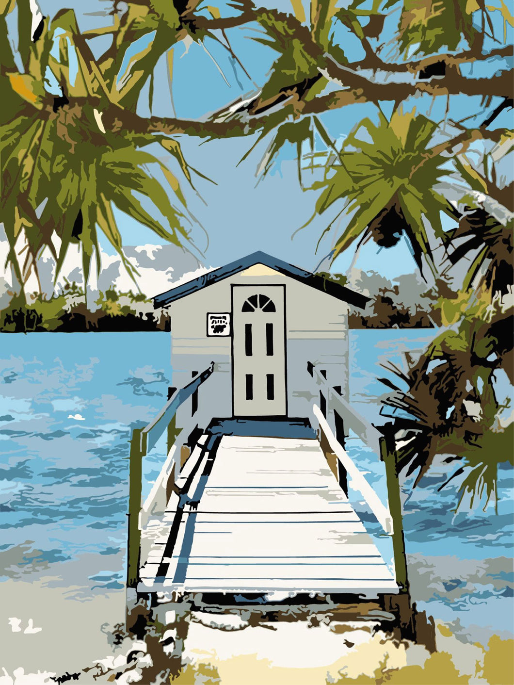 Paint By Numbers - Maroochy River Jetty